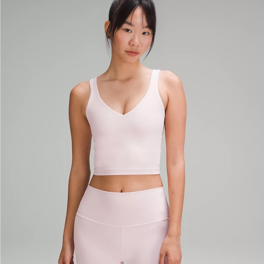 Lululemon Align Tank Top in Salmon/Coral
